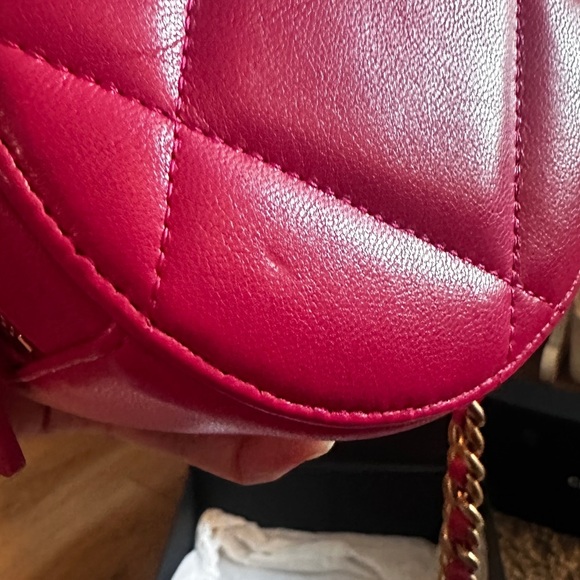 CHANEL PINK ROUND 19 - Picture 14 of 16